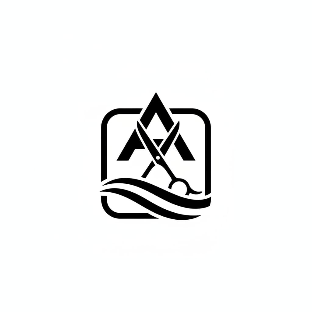 Asfetathil Hair Atelier Logomark