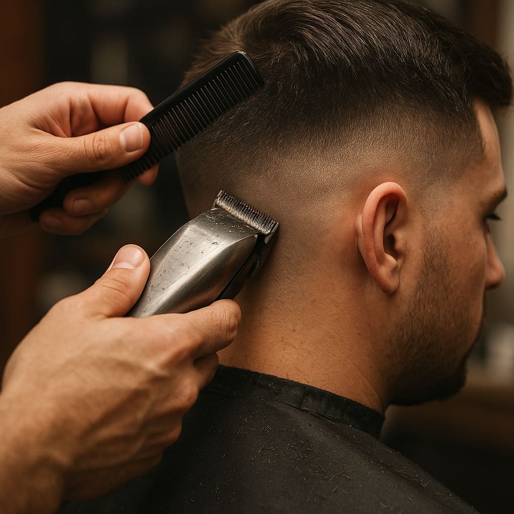 Herren Fade und Barber Cut
